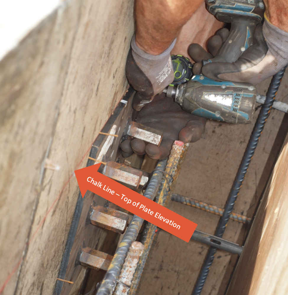 Installation of Steel Embeds